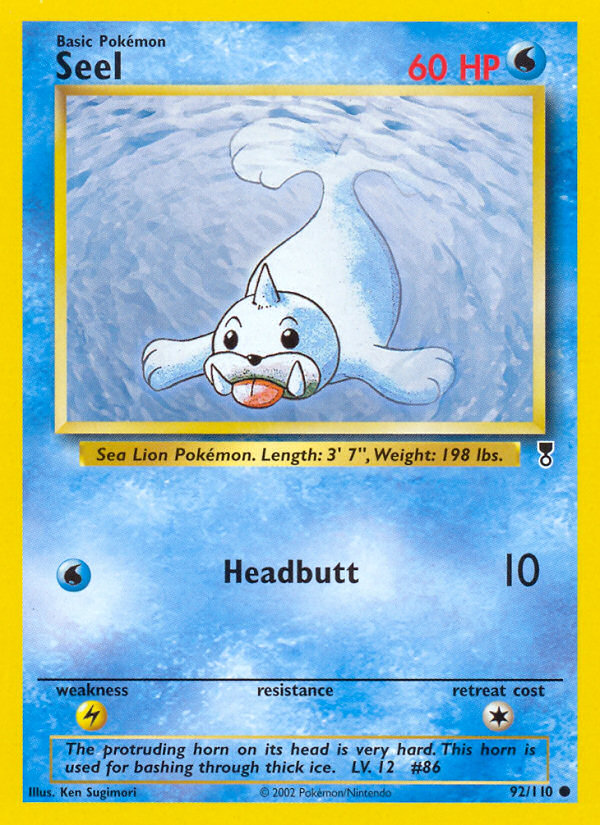 Seel (92/110) [Legendary Collection] | Total Play