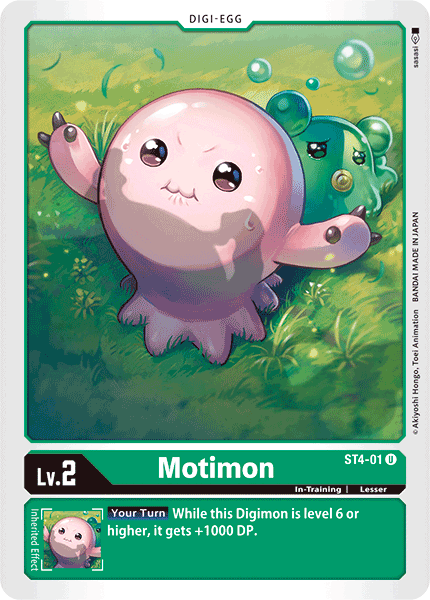 Motimon [ST4-01] [Starter Deck: Giga Green] | Total Play