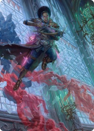 Kaya, Geist Hunter Art Card [Innistrad: Crimson Vow Art Series] | Total Play