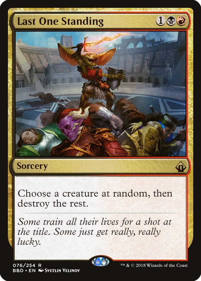 Last One Standing [Battlebond] | Total Play