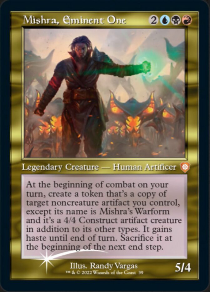 Mishra, Eminent One (039) (Retro) (Display Commander) [The Brothers' War Commander] | Total Play