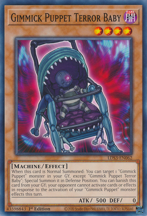 Gimmick Puppet Terror Baby [LDS3-EN062] Common | Total Play