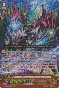 Conquering Supreme Dragon, Dragonic Kaiser Warning (G-FC02/004EN) [Fighter's Collection 2015 Winter] | Total Play