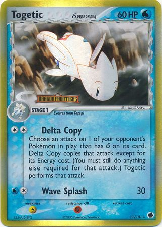 Togetic (11/101) (Delta Species) (Stamped) [EX: Dragon Frontiers] | Total Play