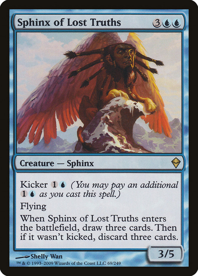 Sphinx of Lost Truths [Zendikar] | Total Play