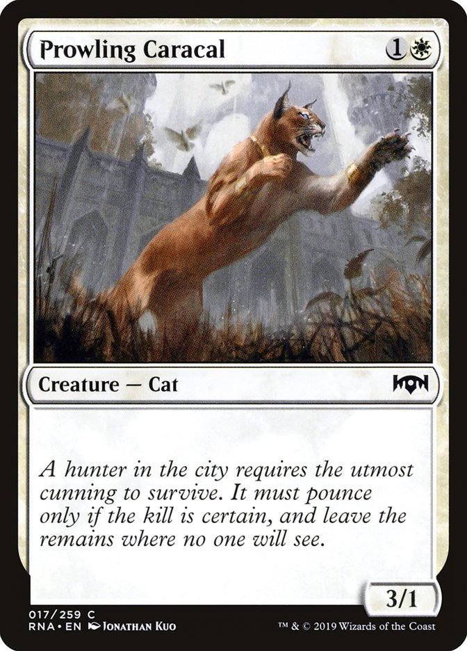 Prowling Caracal [Ravnica Allegiance] | Total Play