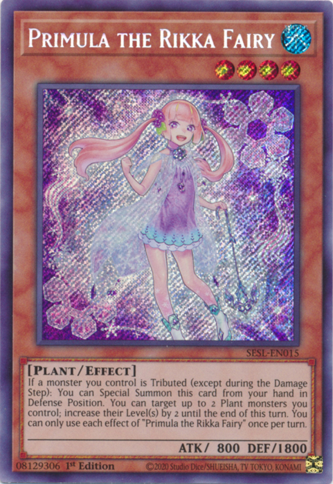 Primula the Rikka Fairy [SESL-EN015] Secret Rare | Total Play