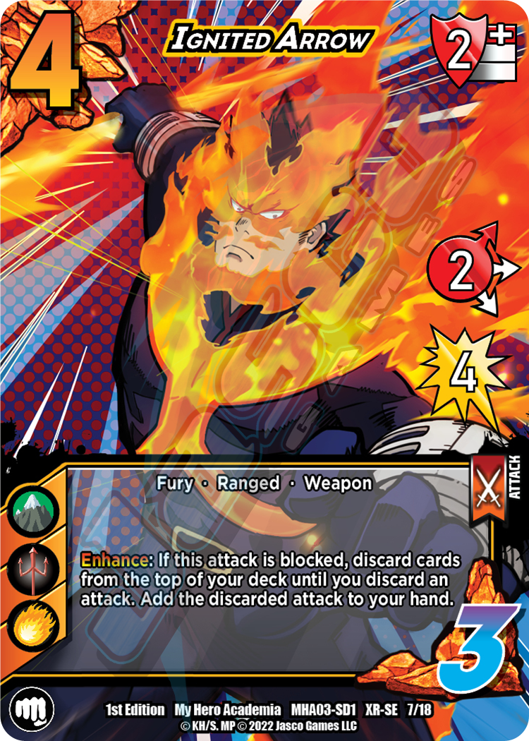 Ignited Arrow [Endeavor Clash Deck XR] | Total Play