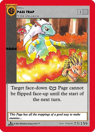 Pass Trap [Cryptid Nation: First Edition] | Total Play