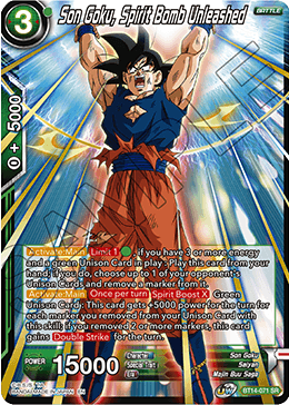 Son Goku, Spirit Bomb Unleashed (BT14-071) [Cross Spirits] | Total Play
