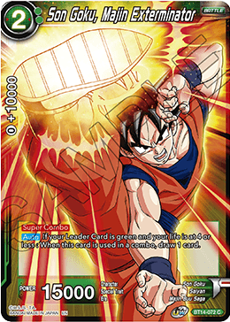 Son Goku, Majin Exterminator (BT14-072) [Cross Spirits] | Total Play