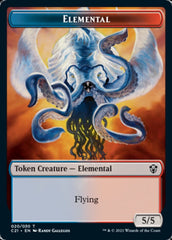 Elemental (020) // Copy Double-Sided Token [Commander 2021 Tokens] | Total Play