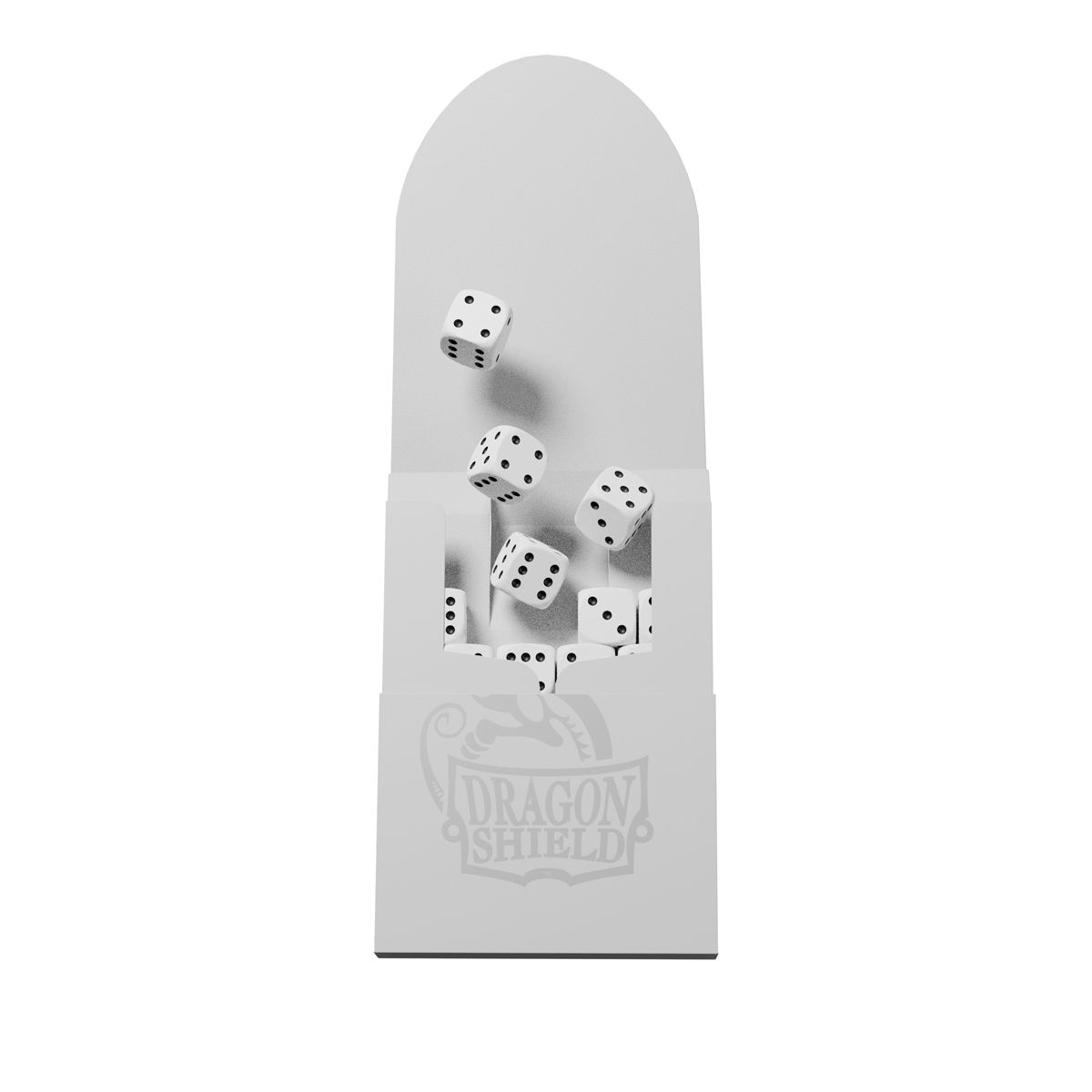 Dragon Shield: Cube Shell Display - Ashen White | Total Play