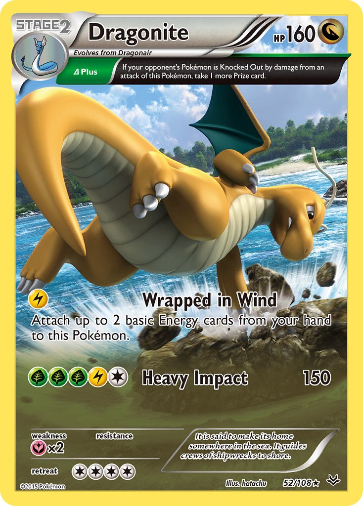 Dragonite (52/108) (Theme Deck Exclusive) [XY: Roaring Skies] | Total Play