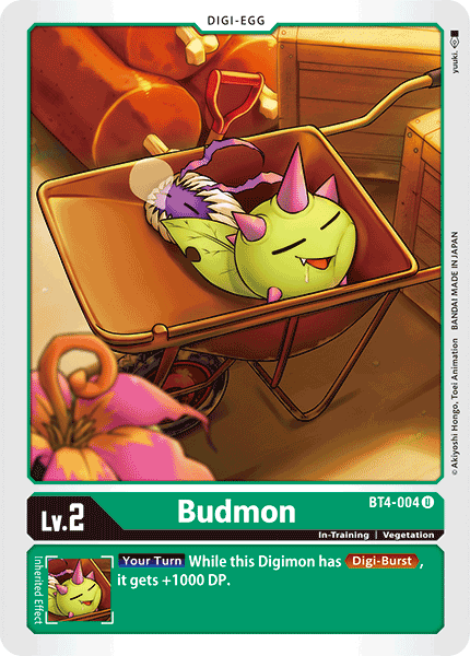 Budmon [BT4-004] [Great Legend] | Total Play