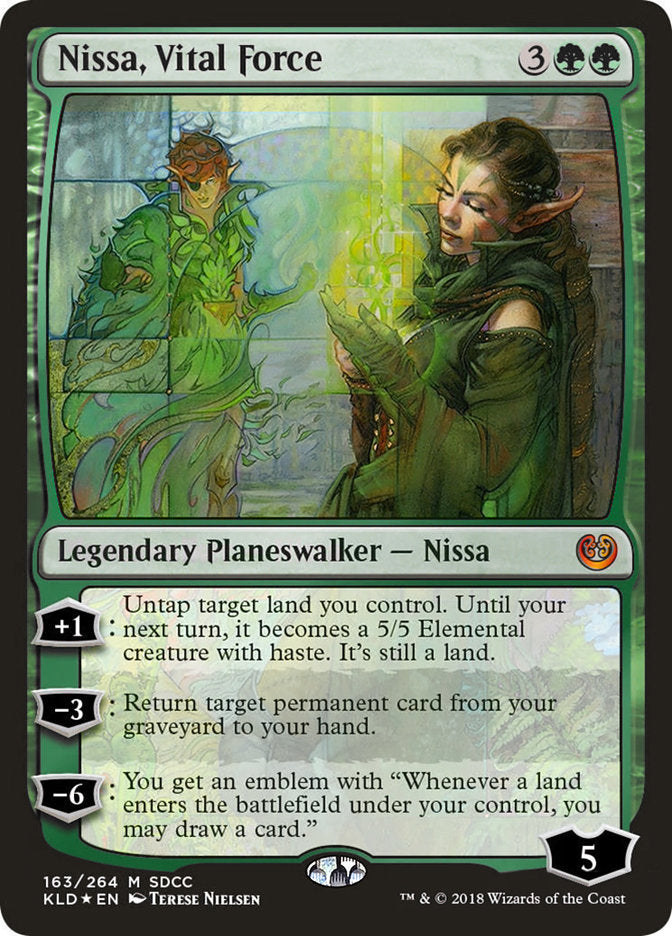 Nissa, Vital Force [San Diego Comic-Con 2018] | Total Play