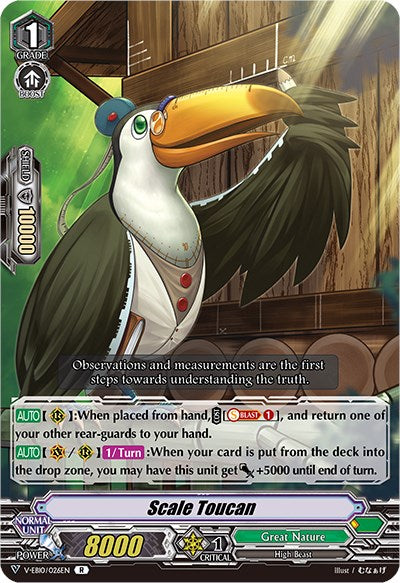 Scale Toucan (V-EB10/026EN) [The Mysterious Fortune] | Total Play