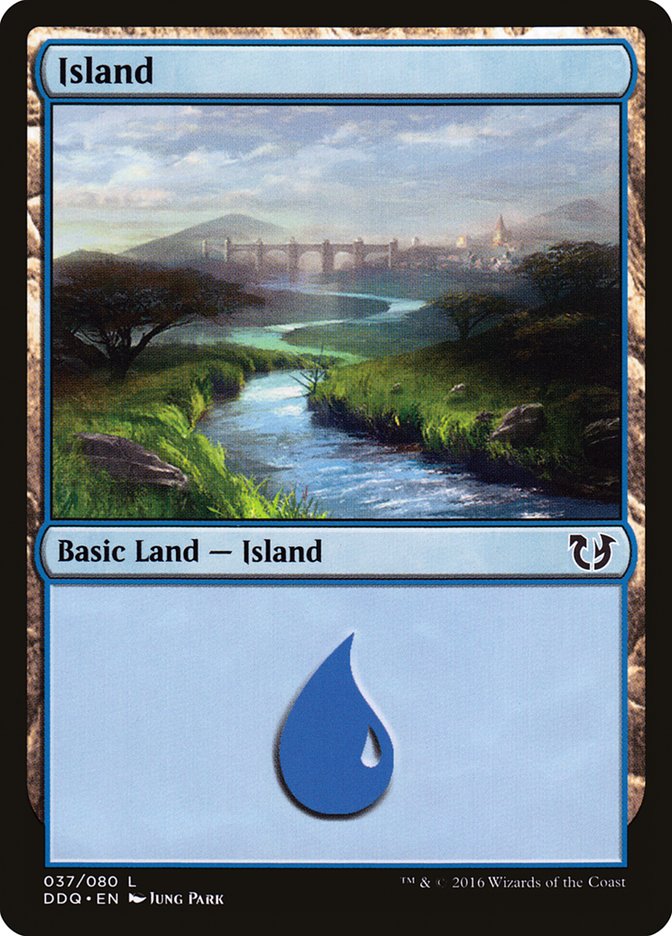 Island (37) [Duel Decks: Blessed vs. Cursed] | Total Play