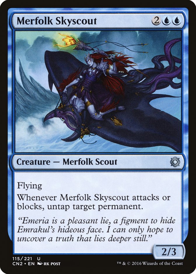 Merfolk Skyscout [Conspiracy: Take the Crown] | Total Play