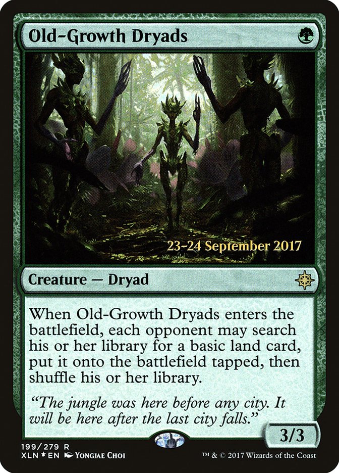 Old-Growth Dryads [Ixalan Prerelease Promos] | Total Play