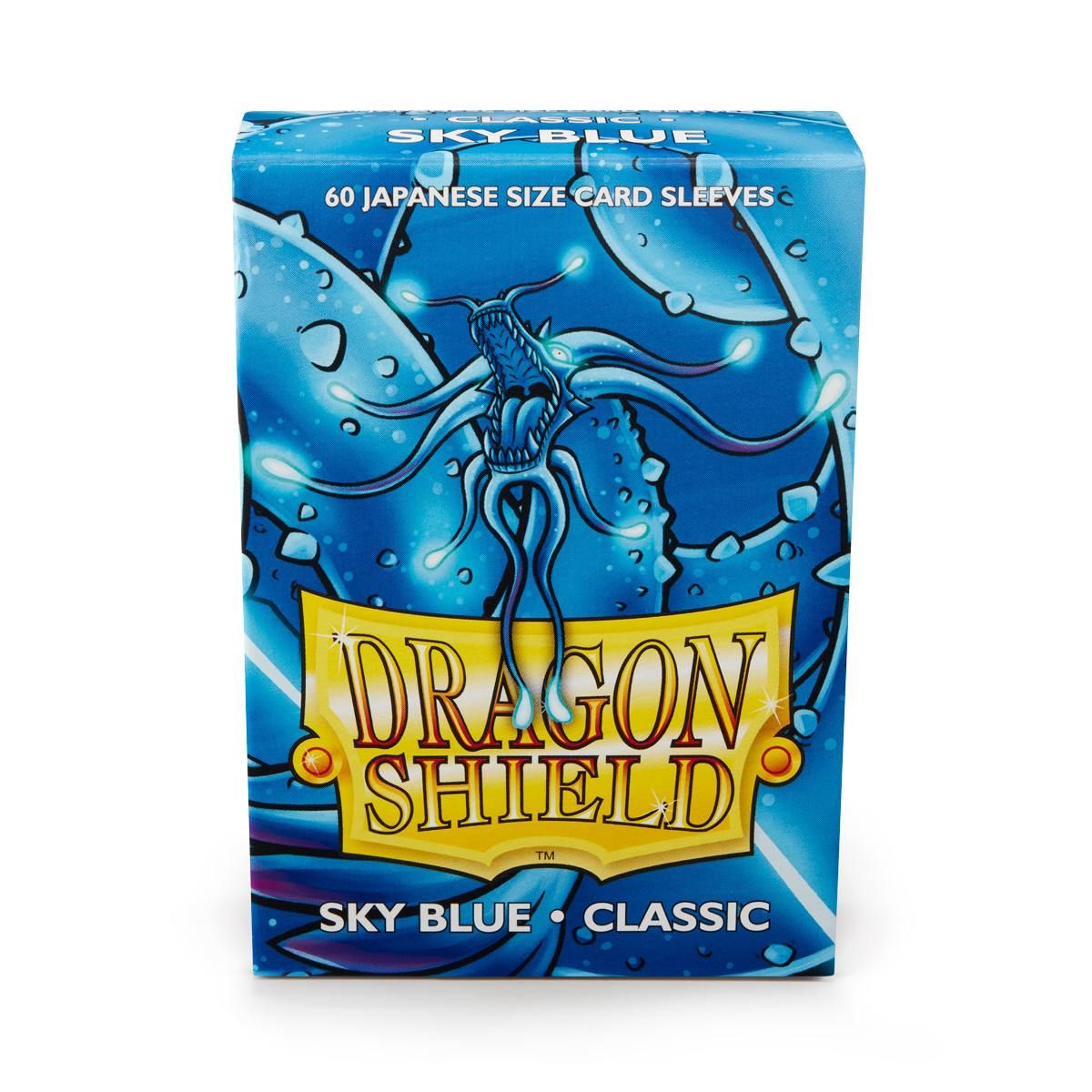 Dragon Shield: Japanese Size 60ct Sleeves - Sky Blue (Classic) | Total Play