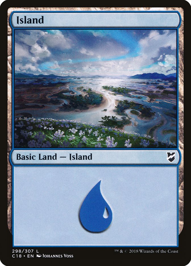 Island (298) [Commander 2018] | Total Play