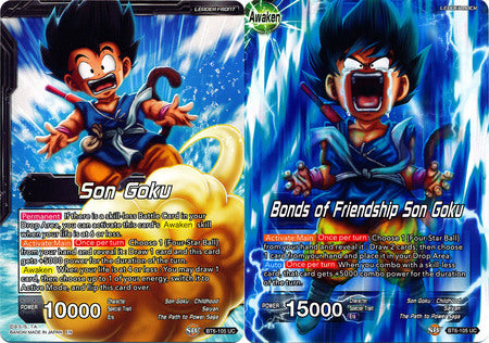 Son Goku // Bonds of Friendship Son Goku (BT6-105) [Destroyer Kings] | Total Play