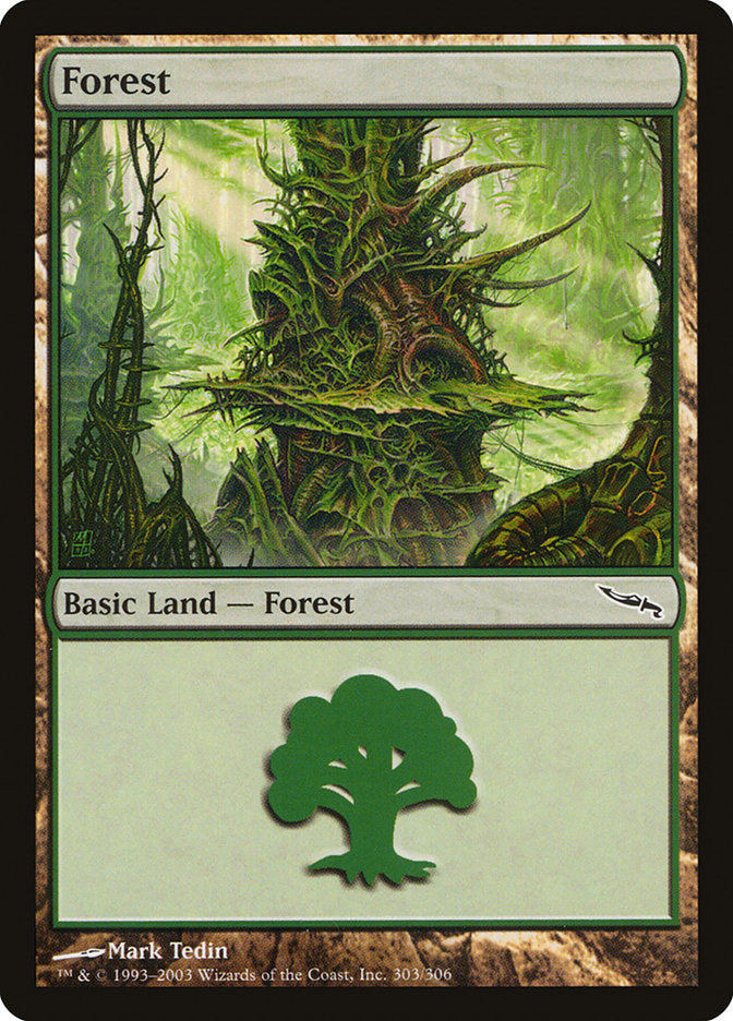 Forest (303) [Mirrodin] | Total Play