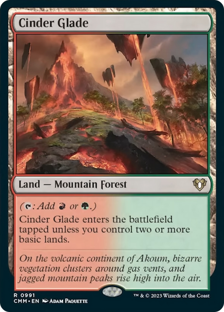 Cinder Glade [Commander Masters] | Total Play