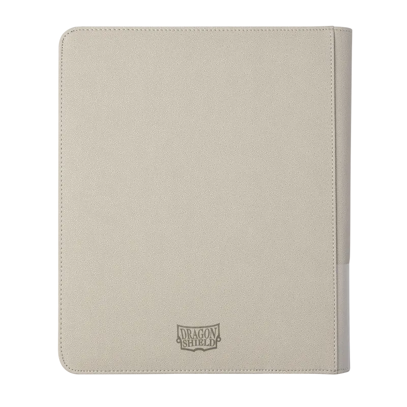 Dragon Shield: Card Codex Zipster Binder - Ashen White (Regular) | Total Play
