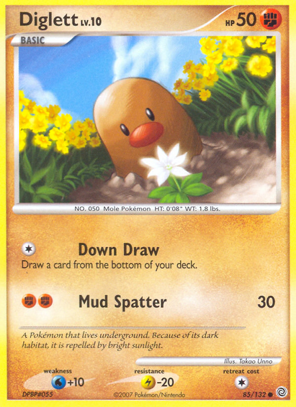 Diglett (85/132) [Diamond & Pearl: Secret Wonders] | Total Play