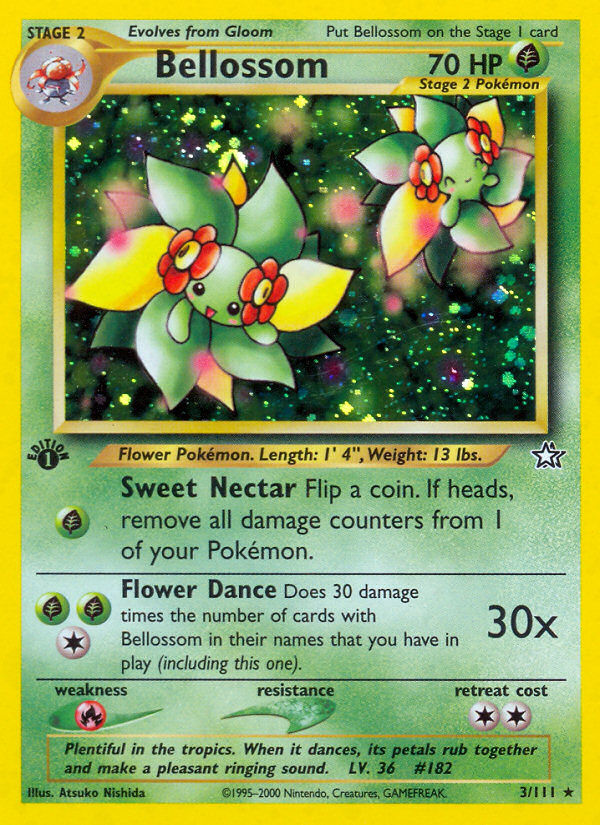 Bellossom (3/111) [Neo Genesis 1st Edition] | Total Play