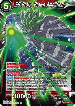 SS Broly, Brawn Amplified (Uncommon) (BT13-024) [Supreme Rivalry] | Total Play