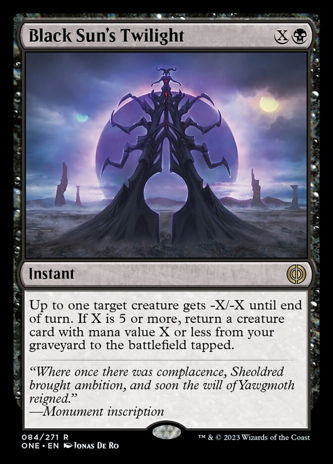 Black Sun's Twilight [Phyrexia: All Will Be One] | Total Play