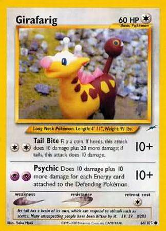 Girafarig (66/105) [Neo Destiny Unlimited] | Total Play