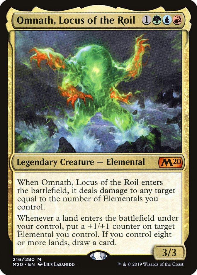 Omnath, Locus of the Roil [Core Set 2020] | Total Play