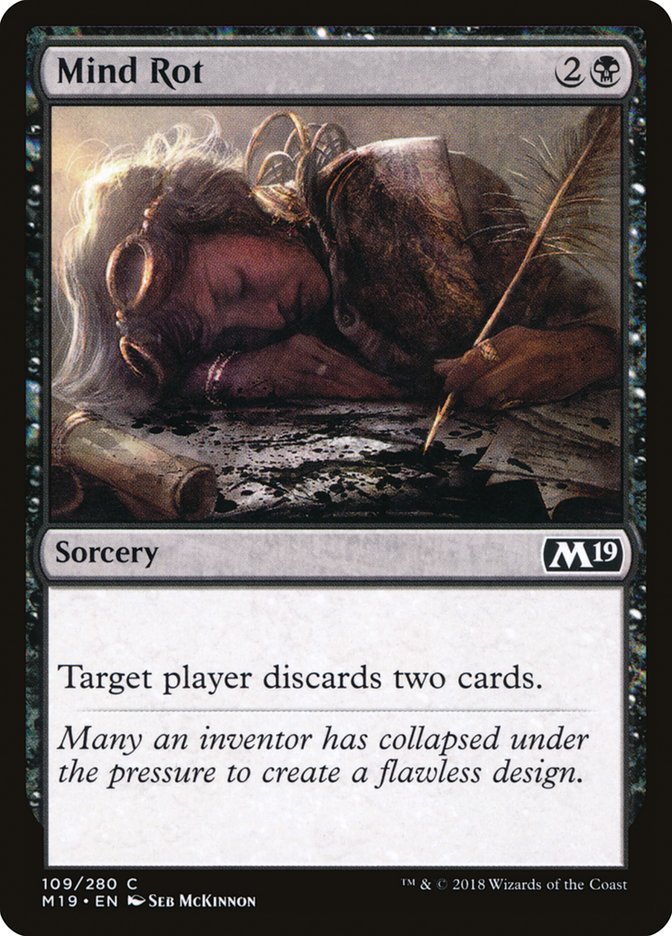 Mind Rot [Core Set 2019] | Total Play