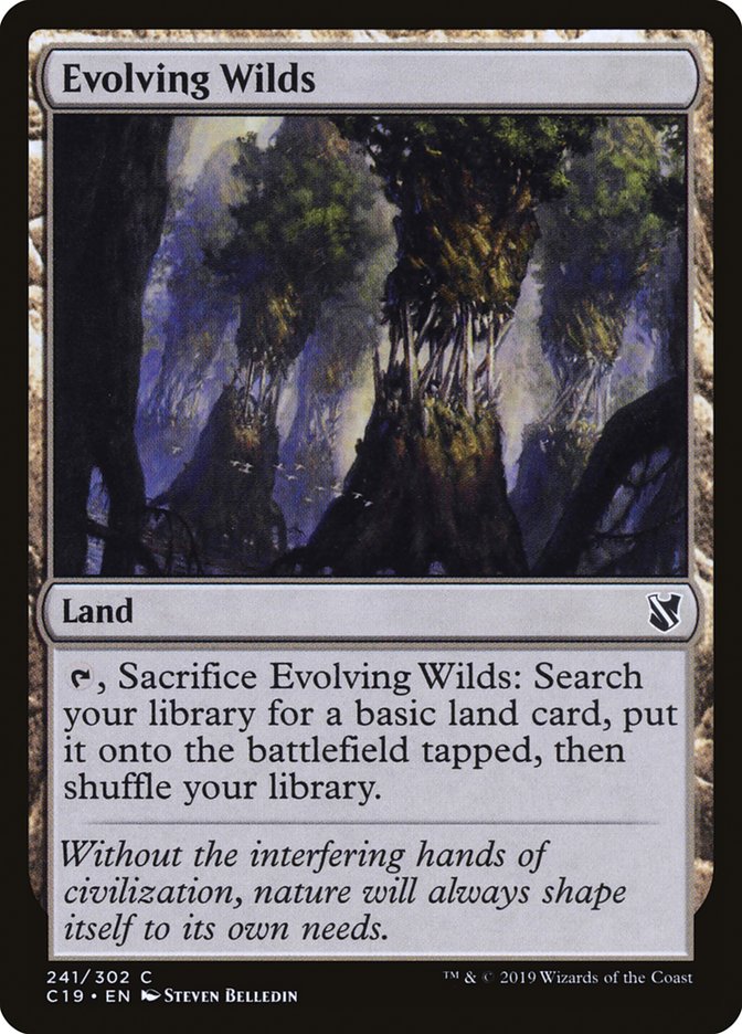 Evolving Wilds [Commander 2019] | Total Play