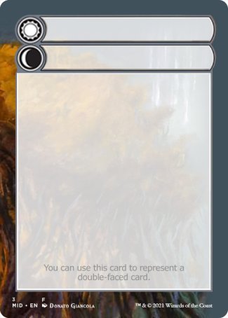 Helper Card (3/9) [Innistrad: Midnight Hunt Tokens] | Total Play