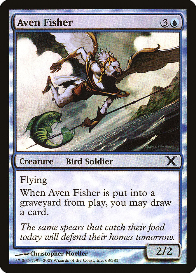 Aven Fisher (Premium Foil) [Tenth Edition] | Total Play