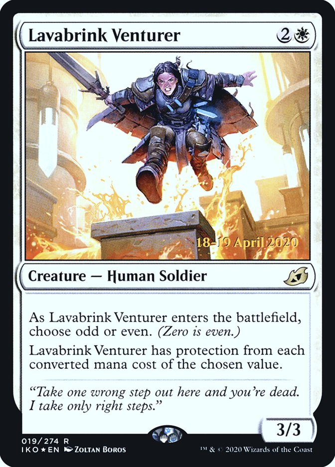 Lavabrink Venturer [Ikoria: Lair of Behemoths Prerelease Promos] | Total Play