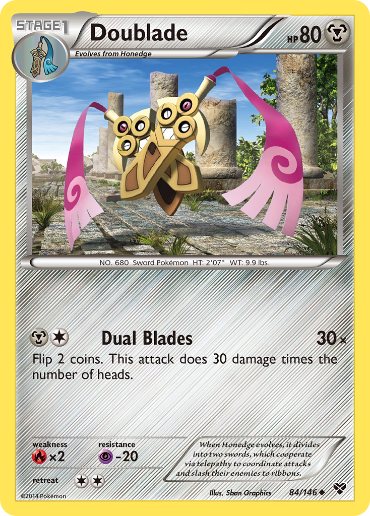 Doublade (84/146) [XY: Base Set] | Total Play