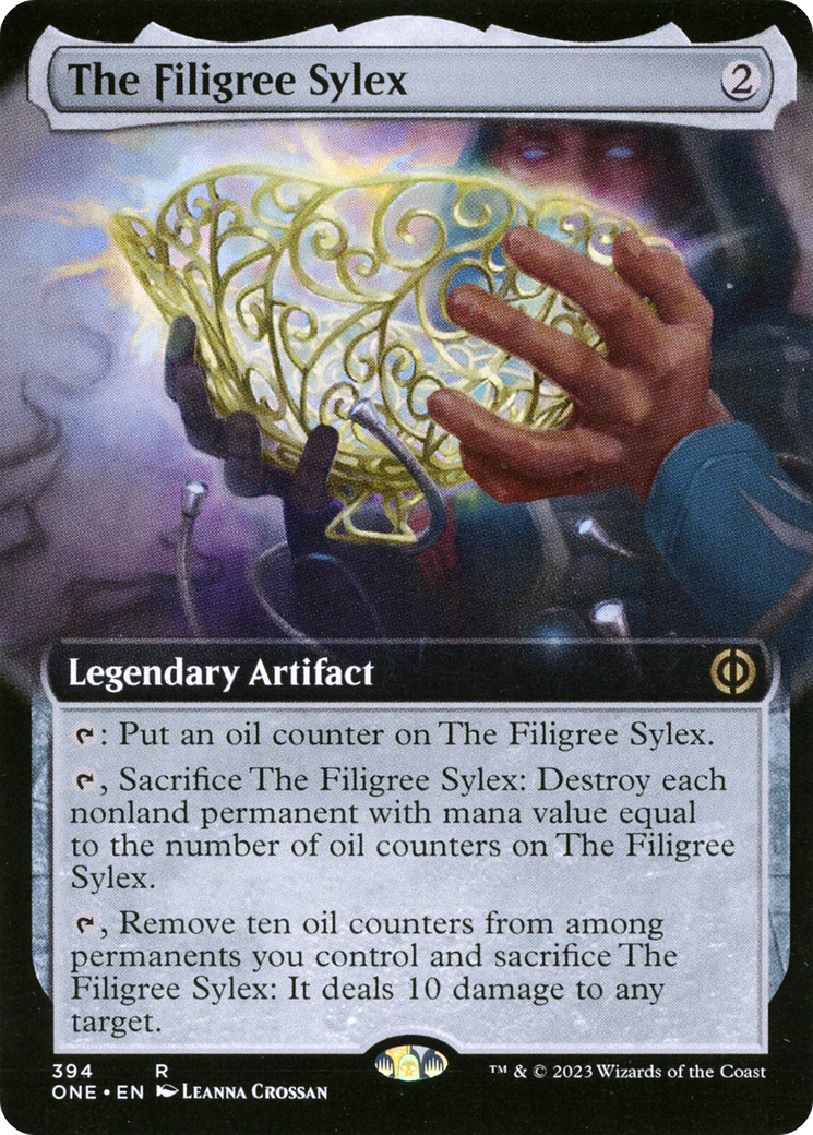 The Filigree Sylex (Extended Art) [Phyrexia: All Will Be One] | Total Play