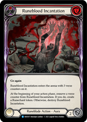 Runeblood Incantation (Red) [EVR107] (Everfest)  1st Edition Rainbow Foil | Total Play