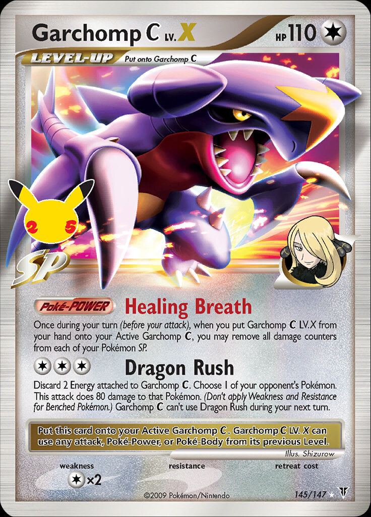 Garchomp C LV.X (145/147) [Celebrations: 25th Anniversary - Classic Collection] | Total Play