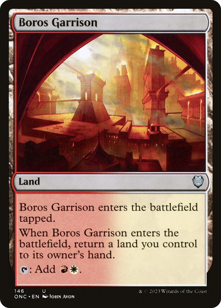 Boros Garrison [Phyrexia: All Will Be One Commander] | Total Play