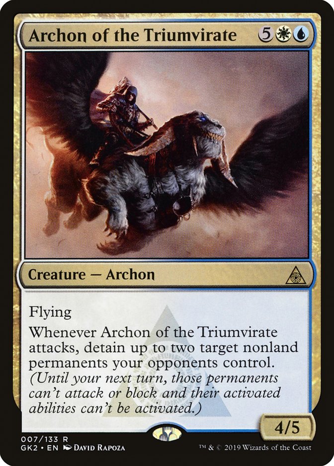 Archon of the Triumvirate [Ravnica Allegiance Guild Kit] | Total Play