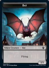 Blood // Bat Double-Sided Token [Innistrad: Crimson Vow Commander Tokens] | Total Play