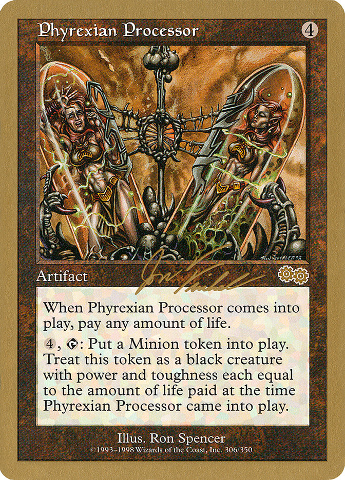 Phyrexian Processor (Jon Finkel) [World Championship Decks 2000] | Total Play