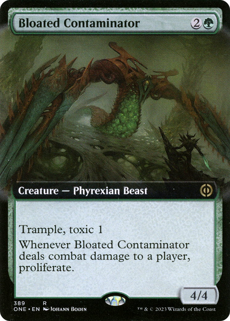 Bloated Contaminator (Extended Art) [Phyrexia: All Will Be One] | Total Play